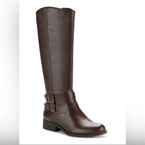 Style & Co. Dark Brown Over the Knee Boots